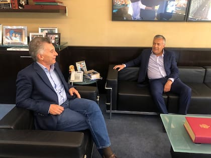 Mauricio Macri y Alfredo Cornejo