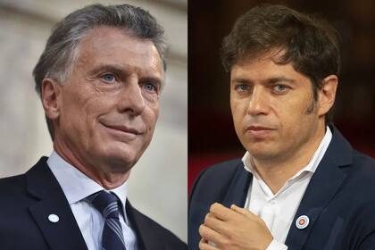 Mauricio Macri y Axel Kicillof