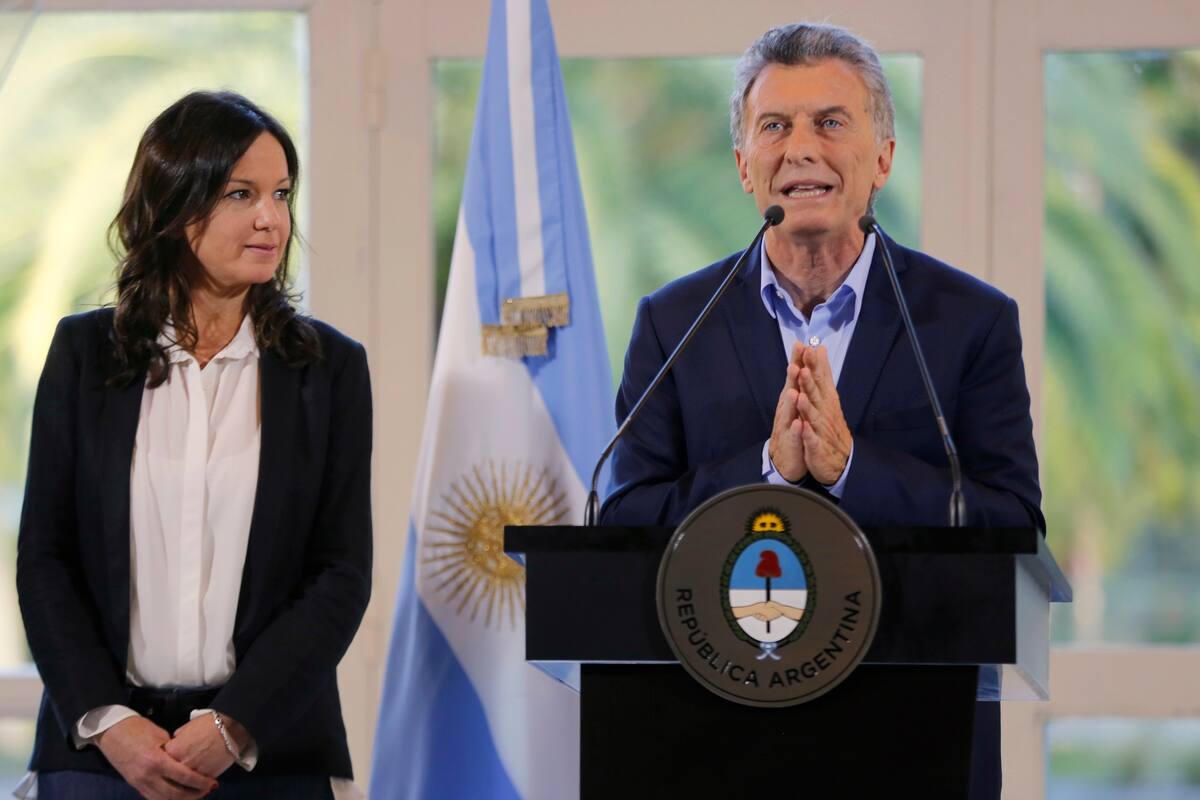 Mauricio Macri y Carolina Stanley