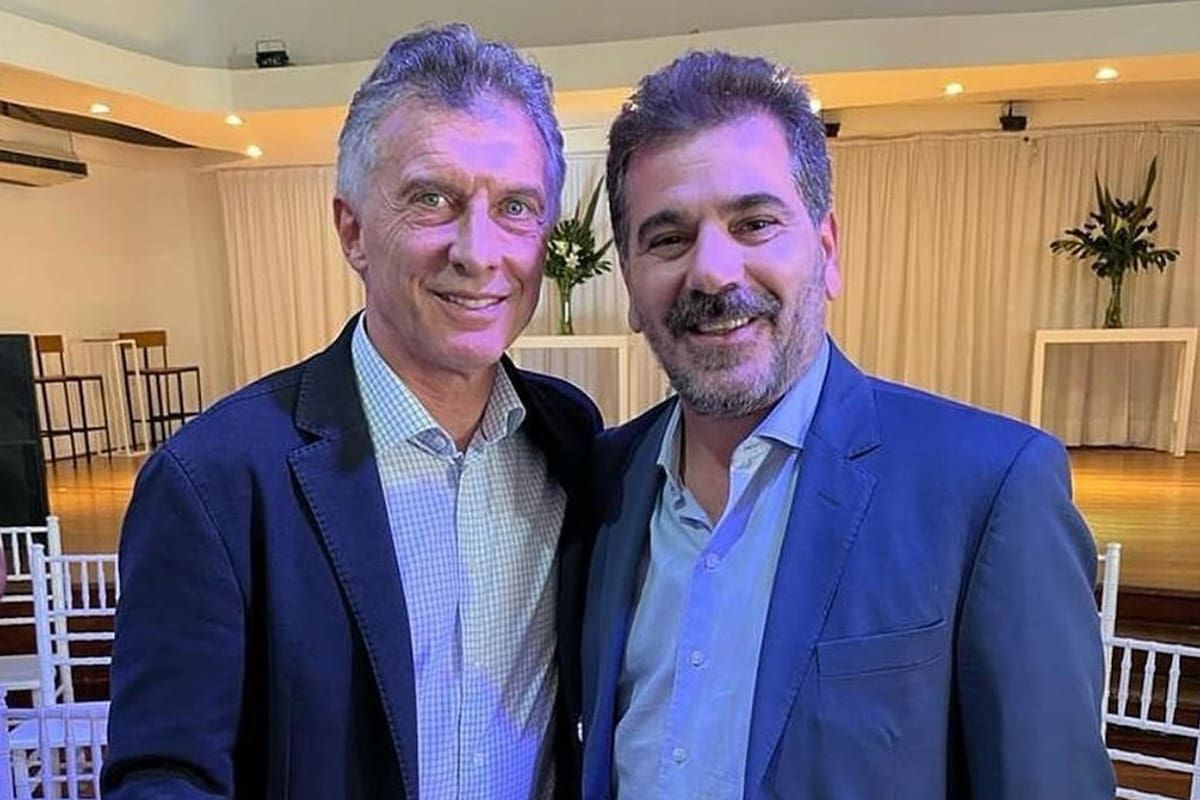 Mauricio Macri y Cristian Ritondo