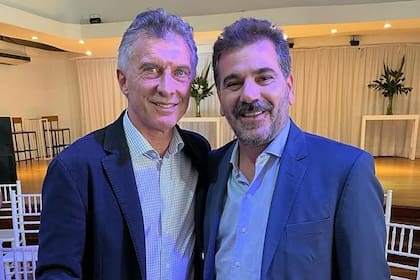 Mauricio Macri y Cristian Ritondo