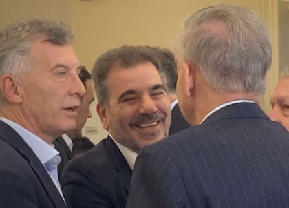 Mauricio Macri y Cristian Ritondo