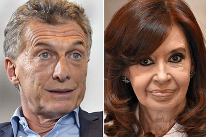 Mauricio Macri y Cristina Kirchner