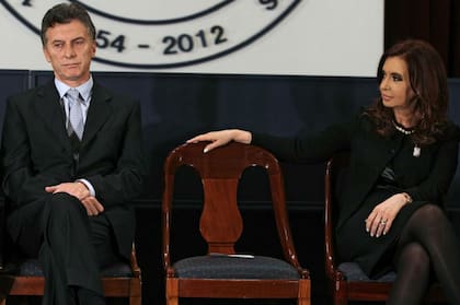 Mauricio Macri y Cristina Kirchner