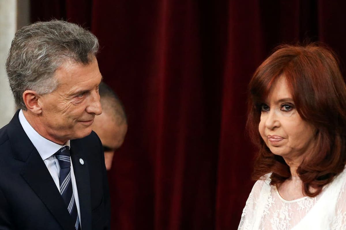 Mauricio Macri y Cristina Kirchner