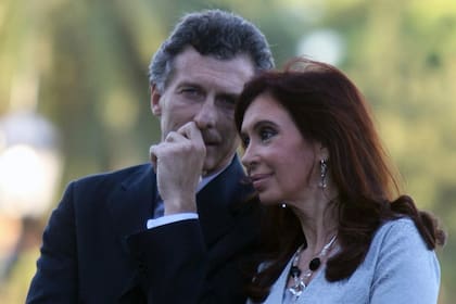 Mauricio Macri y Cristina Kirchner en 2008