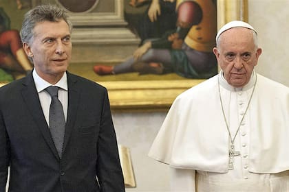 Mauricio Macri y el papa Francisco