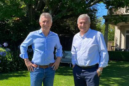 Mauricio Macri y Gerardo Morales en tiempos previos a su cruce por Hipólito Yrigoyen