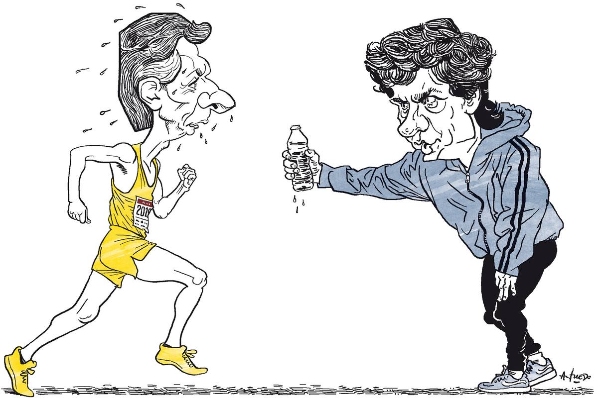 Mauricio Macri y Hernán Lacunza