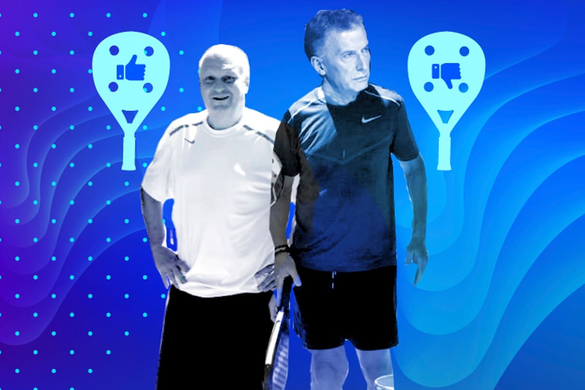 Mauricio Macri y Hernan Lombardi.