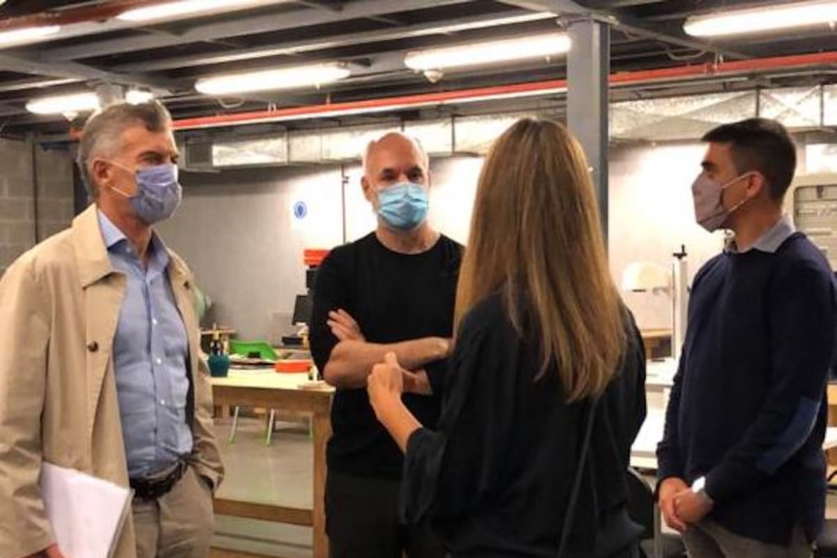 Mauricio Macri y Horacio Rodríguez Larreta se mostraron juntos en una actividad oficial