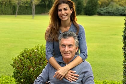 Mauricio Macri y Juliana Awada en la quinta Los Abrojos