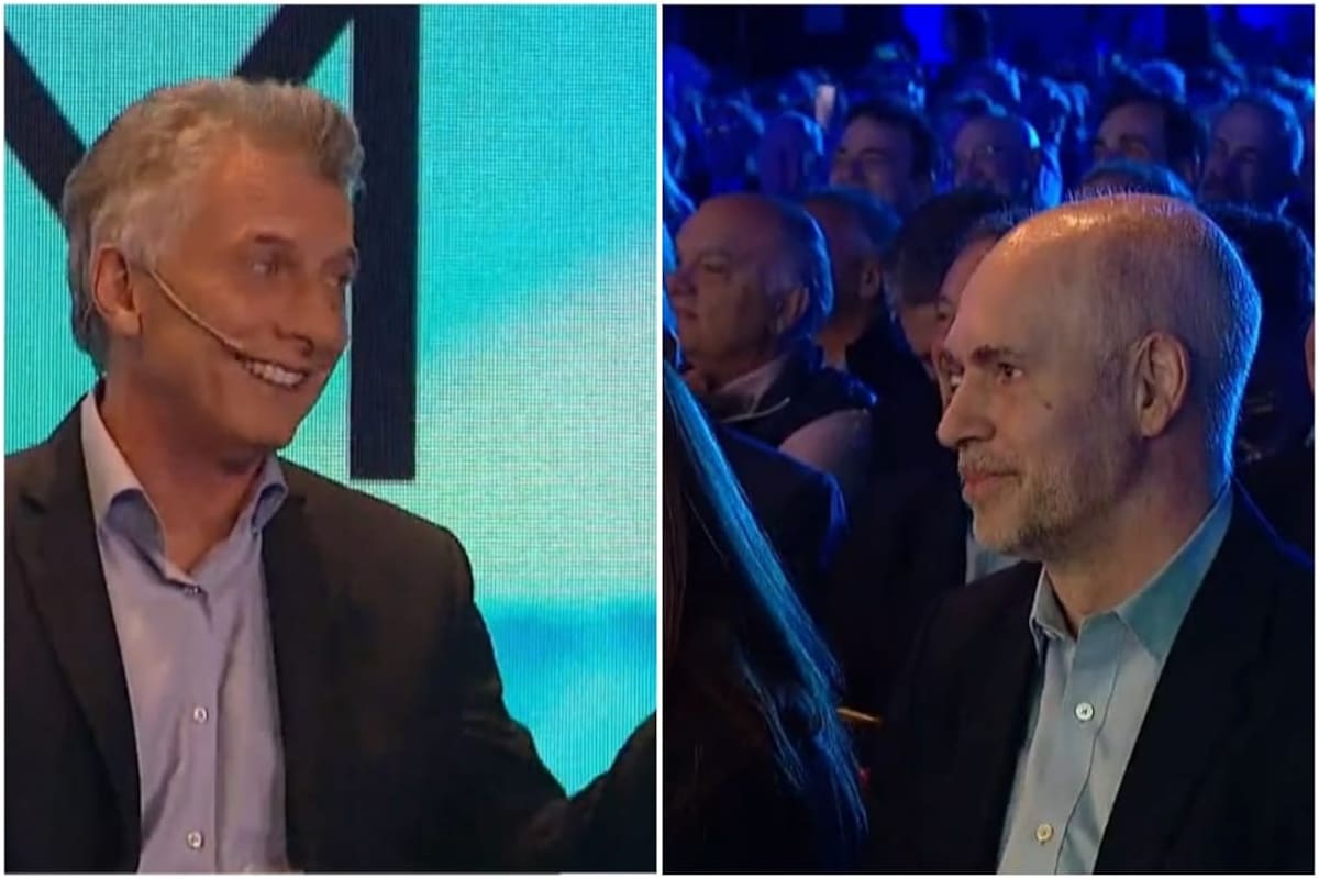 Mauricio Macri y la referencia al título obtenido ayer por Boca Juniors