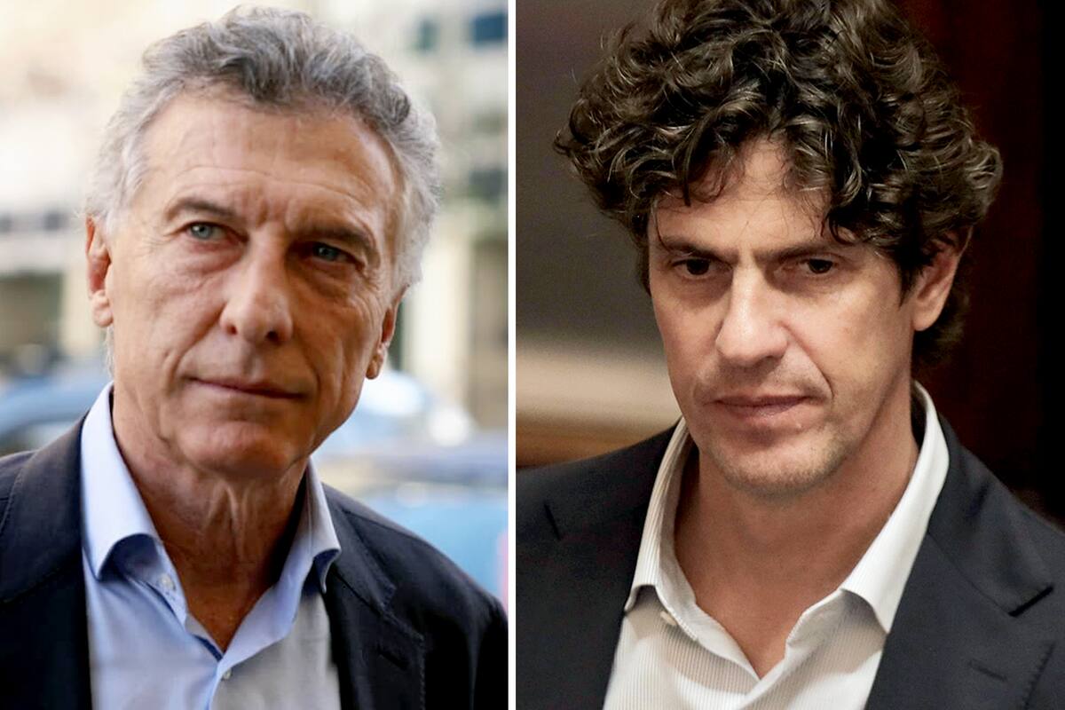 Mauricio Macri y Martín Lousteau