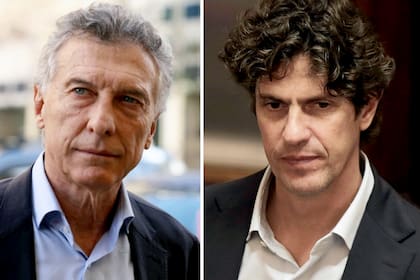 Mauricio Macri y Martín Lousteau
