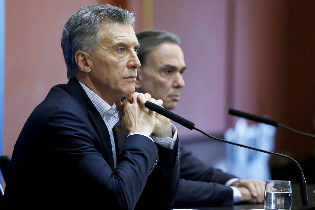 Mauricio Macri y Miguel Pichetto