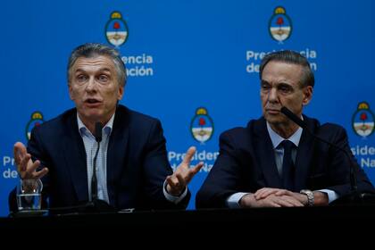Mauricio Macri y Miguel Pichetto