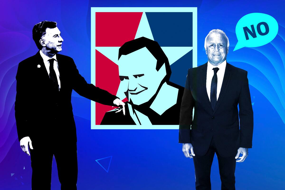 Mauricio Macri y Miguel del Sel, sin candidato en Santa Fe