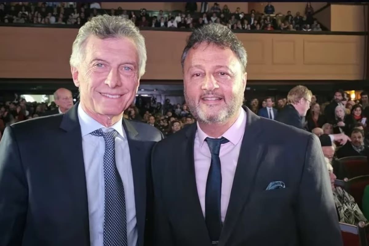 Mauricio Macri y Omar Yasín, el abogado laboralista de Pro que estuvo tres meses a cargo de la Secretaría de Trabajo