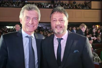 Mauricio Macri y Omar Yasin, un abogado laboralista de Pro que asumirá como secretario de Trabajo de Milei