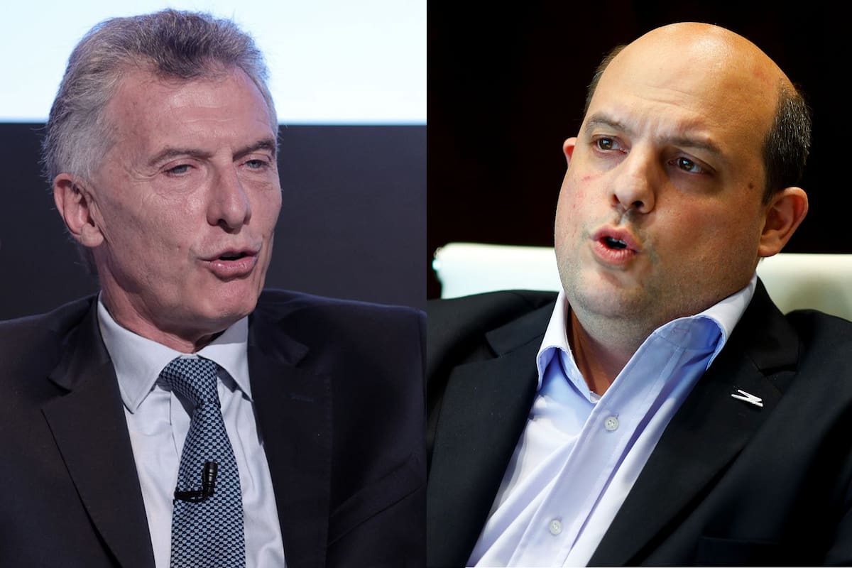 Mauricio Macri y Pablo Ceriani