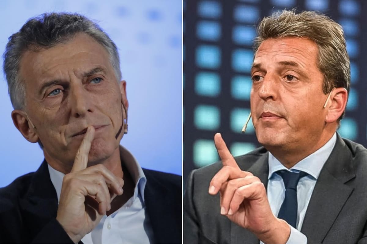 Mauricio Macri y Sergio Massa
