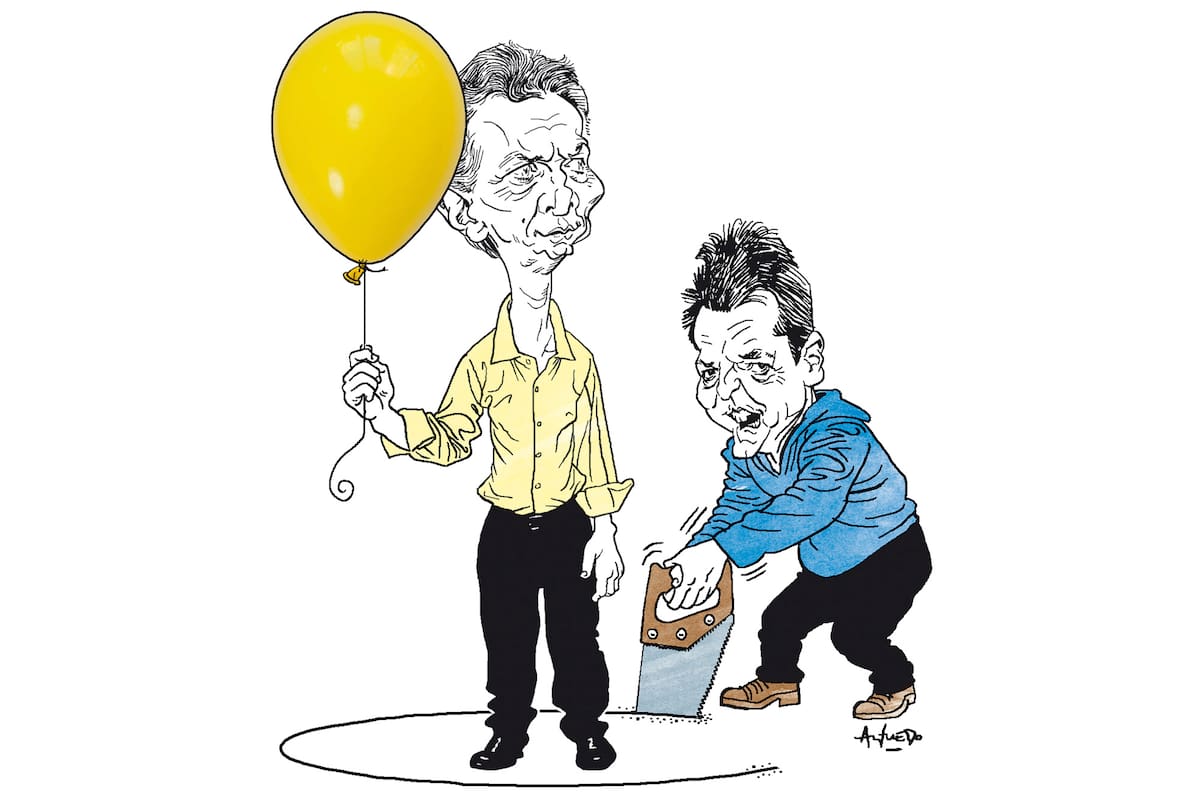 Mauricio Macri y Sergio Massa