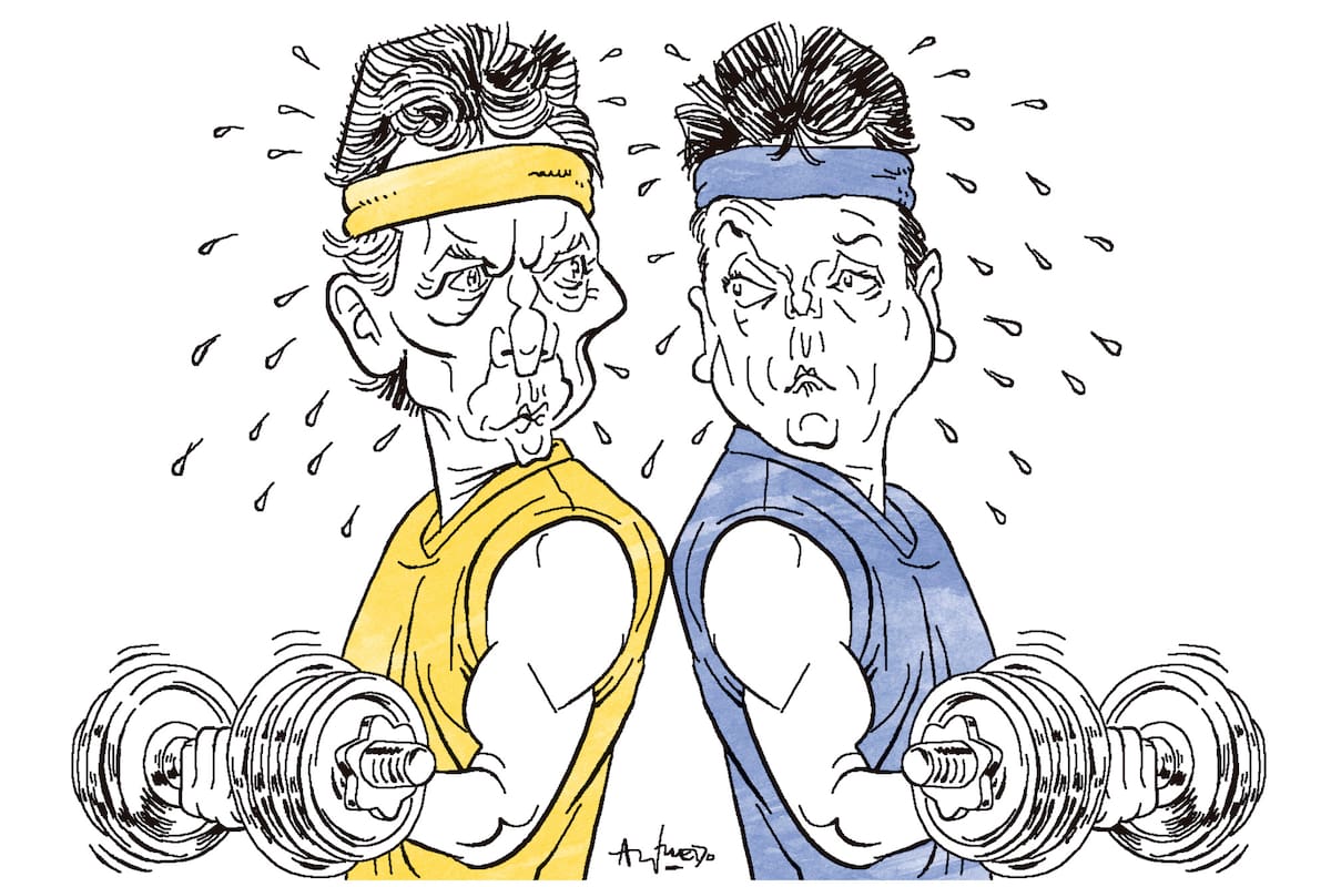 Mauricio Macri y Sergio Massa