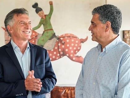 Mauricio Macri y su primo Jorge