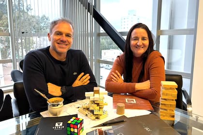 Mauricio Oporto y Josefina Diez son los dueños del estudio Oporto Diez Arquitectos