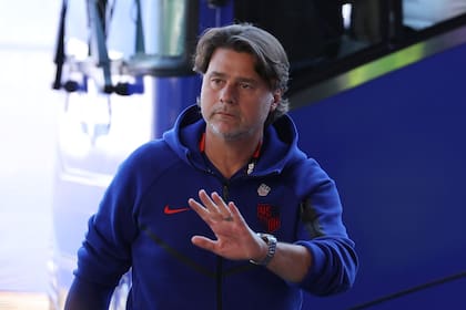 Mauricio Pochettino llega al estadio para el duelo entre Estados Unidos y Bélgica por los octavos de final del Mundial 2026