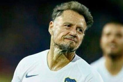 El delantero Mauro Zárate con algunos años más