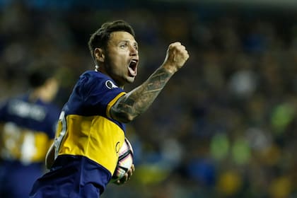 Mauro Zárate, en Boca, tras su salida polémica de Vélez