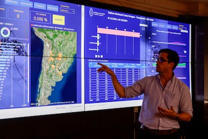 Mauro Bertolini, de la Unidad de Coordinación de Dengue del Ministerio de Salud de la Nación