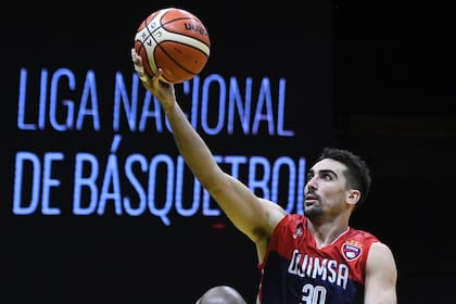 Mauro Cosolito, capitán de Quimsa, el mejor equipo de la temporada regular de la Liga Nacional y el candidato a ganar el título