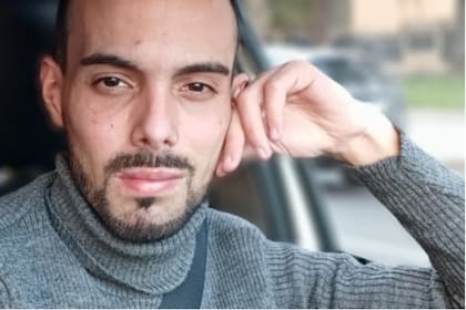 Mauro Ezequiel Grande, trabajador de la aplicación Cabify, recibió el maltrato verbal por parte de dos pasajeros en uno de sus viajes
