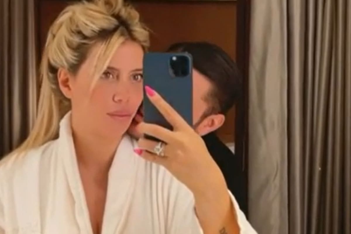 Mauro Icardi compartió un video íntimo junto a Wanda Nara en Dubái (Foto: Captura de video)