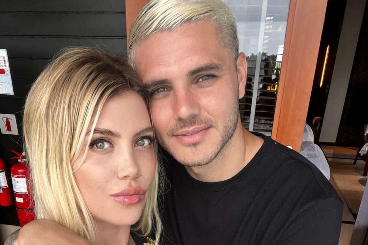 Mauro Icardi compartió una fogosa foto con Wanda Nara tras su regreso a la Argentina.