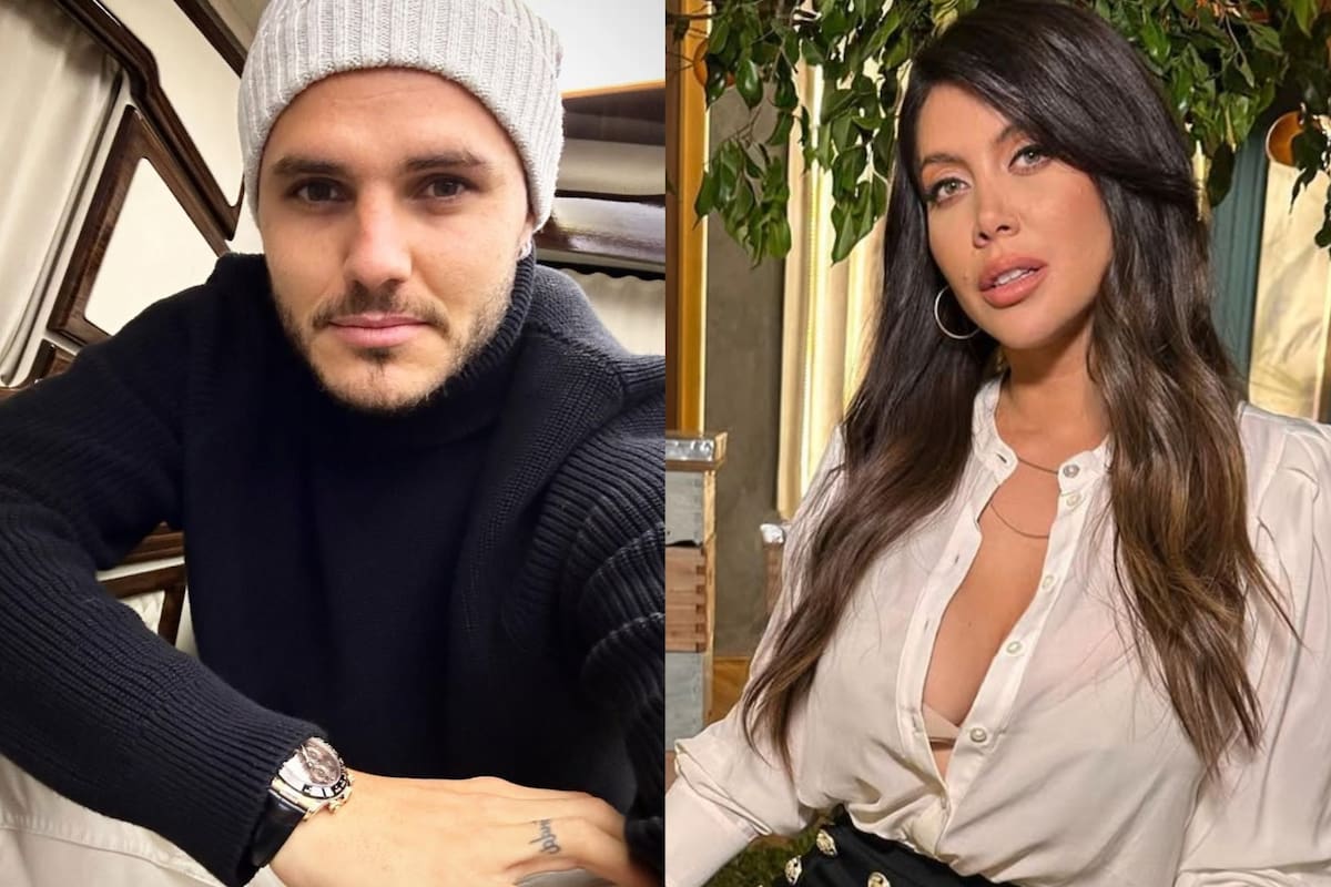 Mauro Icardi estalló por sus hijas contra Wanda Nara (Foto: Instagram/@mauroicardi @wanda.nara)