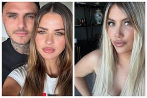 Mauro Icardi, La China Suárez y Wanda Nara, el escándalo que se desató en 2021 y vuelve a repetirse (Foto: Instagram/@mauroicardi y @wanda_nara)