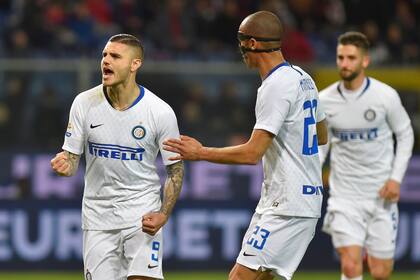 El grito de gol de Mauro Icardi ante Genoa