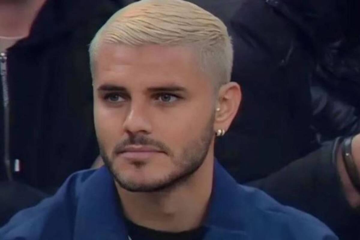 Mauro Icardi posteó un mensaje por el principio del año y mencionó a Wanda Nara, pero luego lo borrró