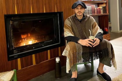 Mauro Icardi se vistió de gaucho y en las redes se divirtieron con su look