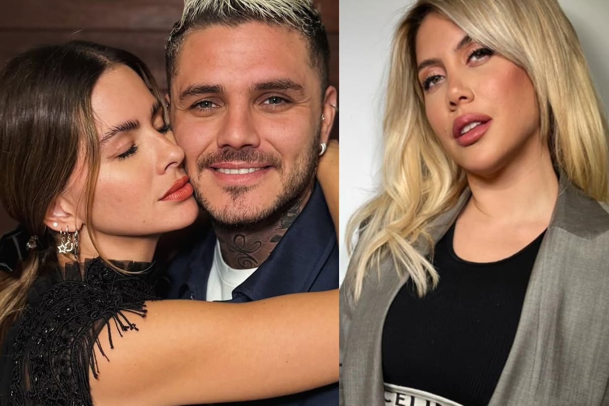 Mauro Icardi subió una foto con la China con un mensaje que podría ser una indirecta para Wanda Nara (Foto: Instagram @sangrejaponesa / @wanda_nara)
