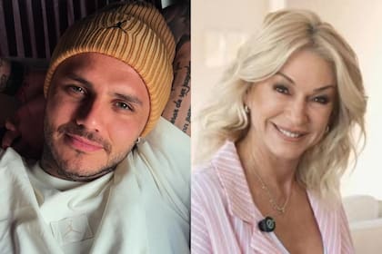 Mauro Icardi volvió a apuntar contra Yanina Latorre y la conductora no tardó en responderle (Foto: Instagram @mauroicardi / @yanilatorre)