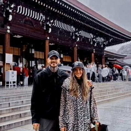 Mauro Icardi y la China Suárez viajaron a Japón (Foto: Instagram @mauroicardi)