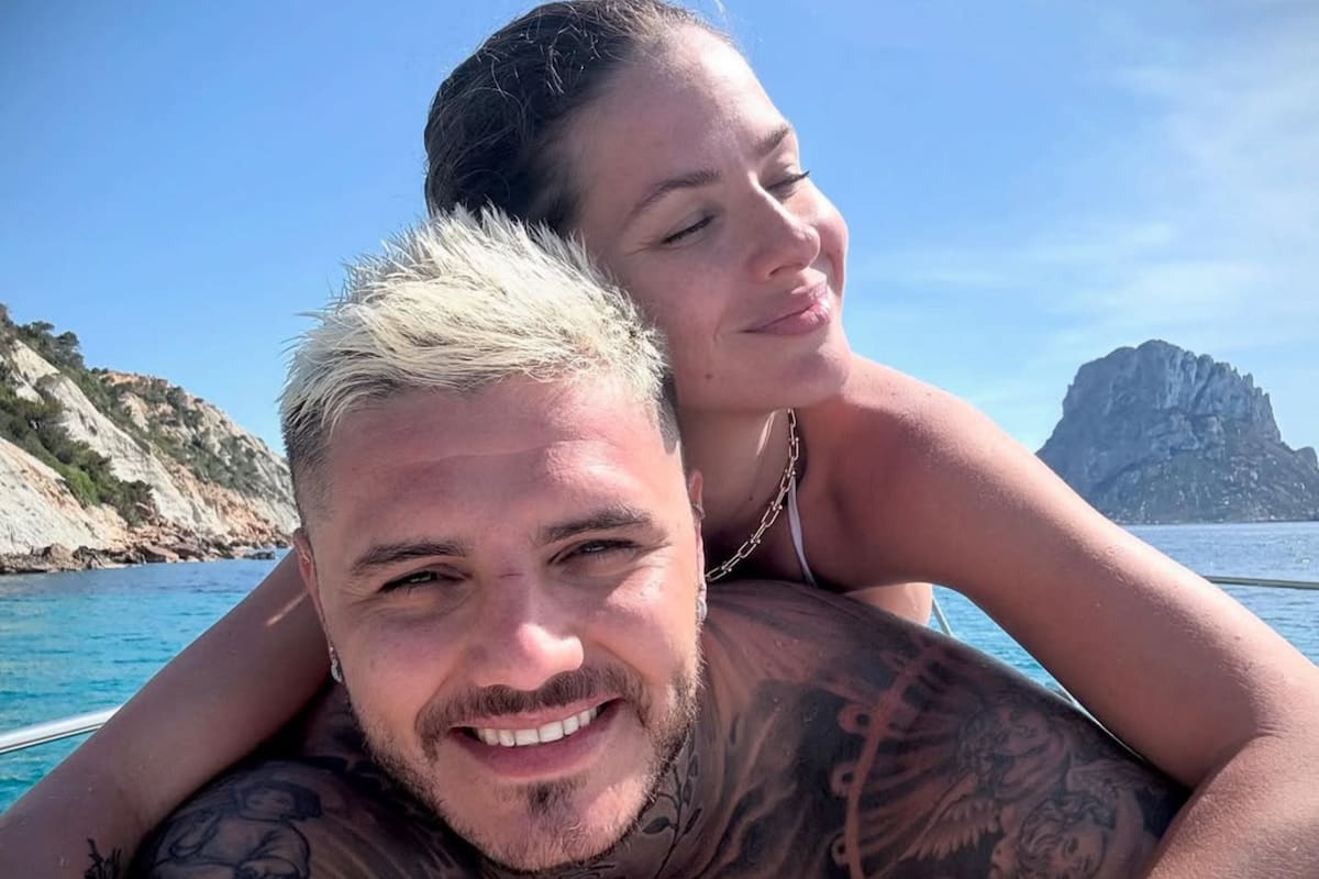 Mauro Icardi y María Eugenia Suárez compartieron fotos en Instagram subidas de tono