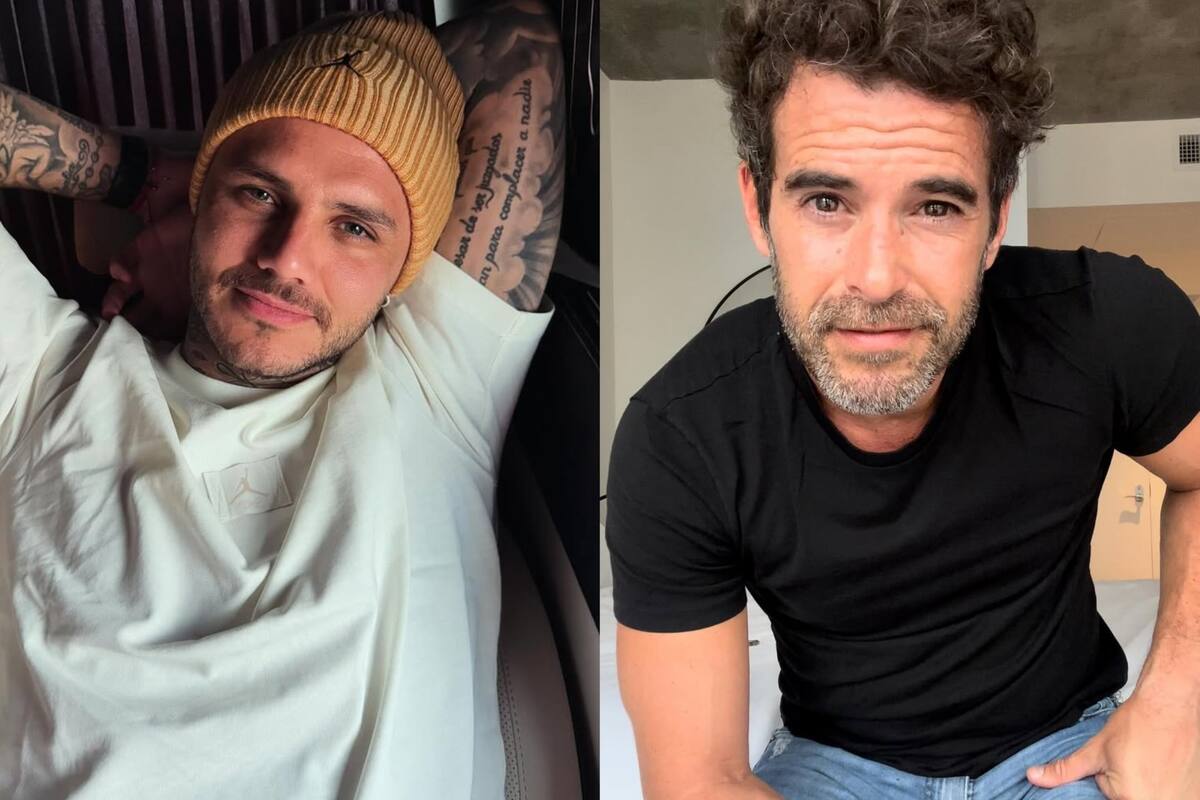 Mauro Icardi y Nicolás Cabré compartieron una salida familiar (Foto: Instagram/@mauroicardi @nicolascabre80)