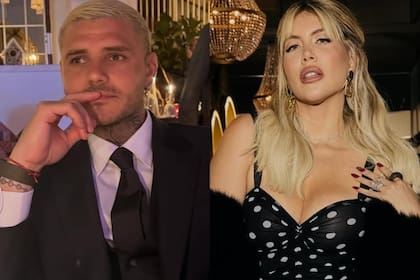 Mauro Icardi y Wanda Nara, la guerra que pareciera no tener fin (Foto: Instagram/@mauroicardi @wanda_nara)