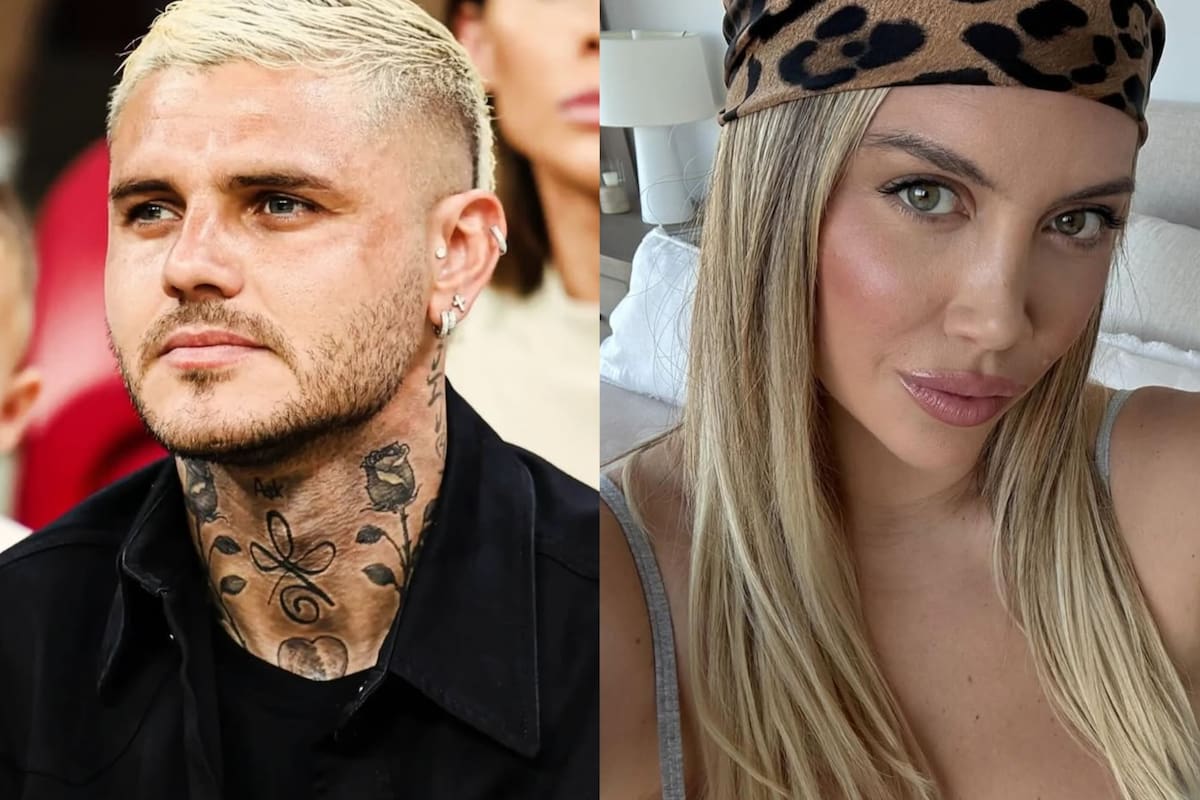 Mauro Icardi y Wanda Nara reaccionaron al fallecimiento de Giorgio Armani (Foto: Instagram/@mauroicardi @wanda_nara)